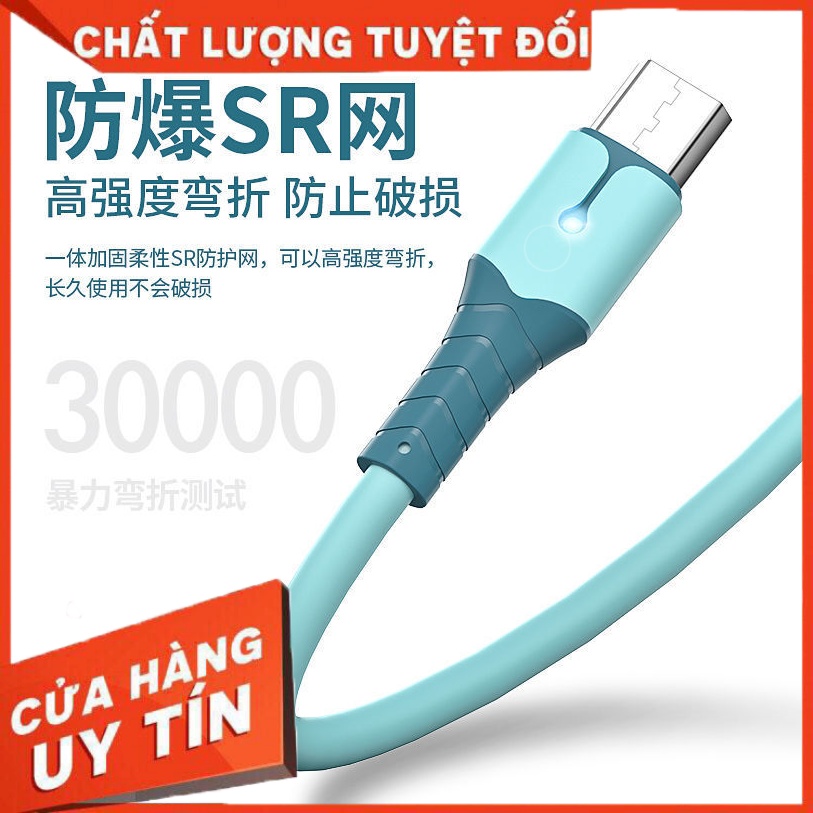 DÂY SẠC USB - TYPE C CÓ ĐÈN 29K