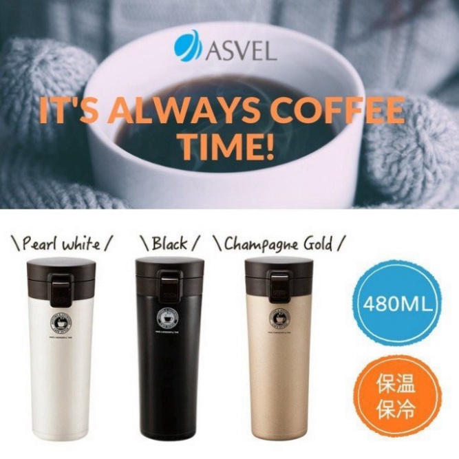 [ 290 ml ] Bình cách nhiệt có khóa Asvel Nhật Bản (TL290) 290ml (tiêu chuẩn Nhật Bản)