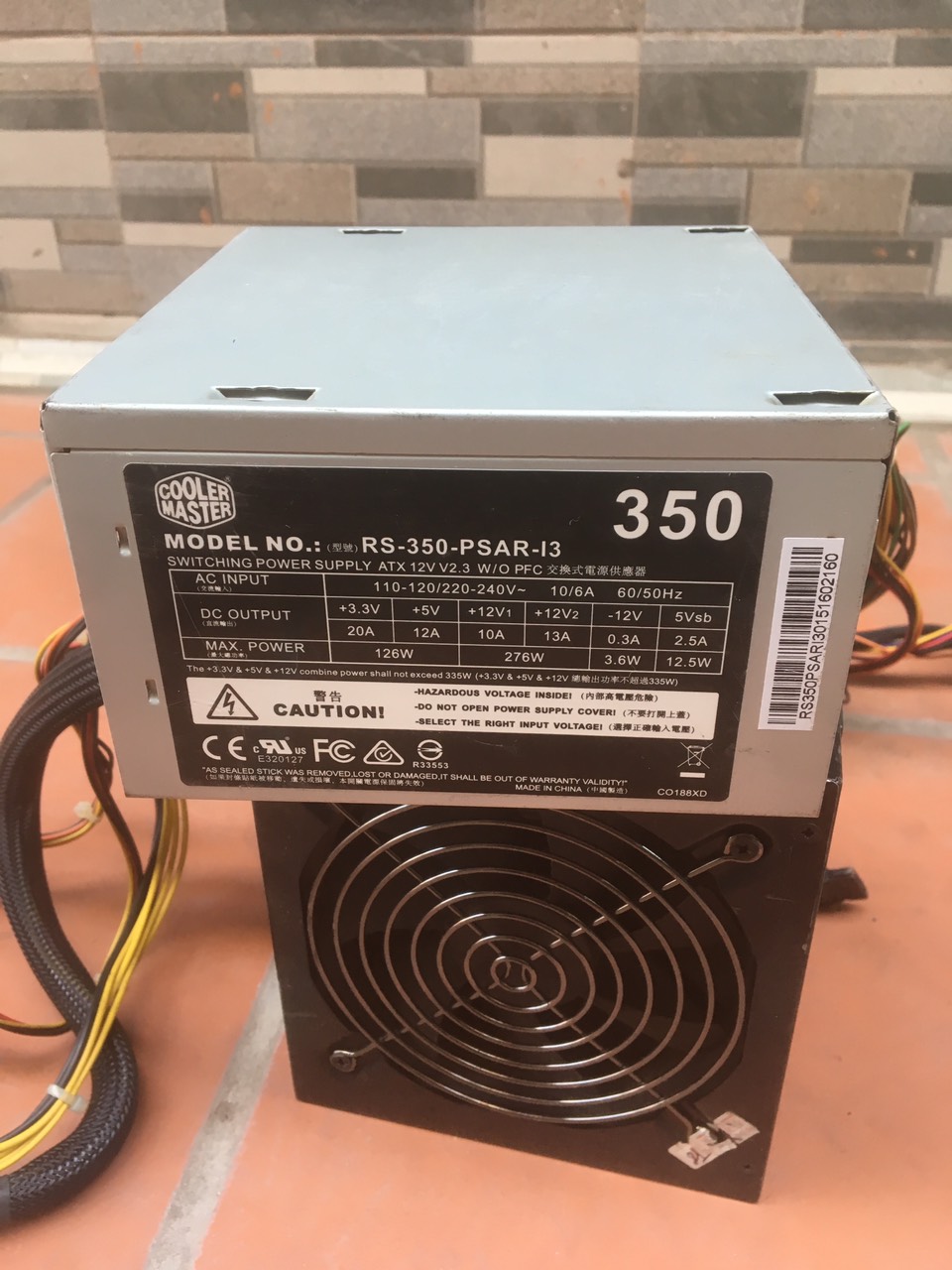 Nguồn cooler master xịn công suất thực tháo case có BẢO HÀNH