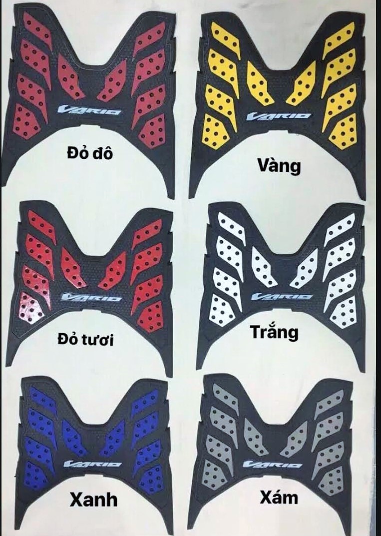 THẢM LÓT CHÂN CAO SU VARIO 2018