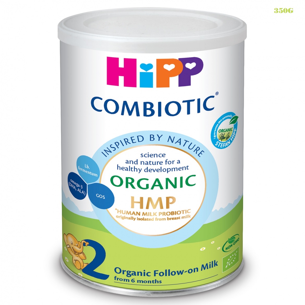 [HCM][Mua 2 Tặng 1] Sữa bột siêu sạch HiPP số 2 Combiotic Organic 800g ( Tặng kèm 1 lon 350g khi mua 2 lon 800g)