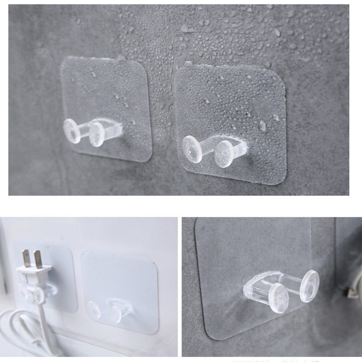 MÓC DÁN TƯỜNG TREO PHÍCH CẤM COMBO 2 CÁI - 000218