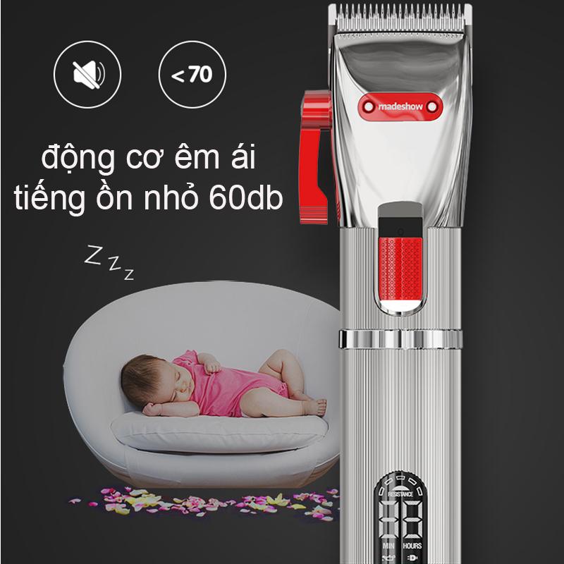 Tông đơ cắt tóc chấn viền madeshow M5 pin 4h