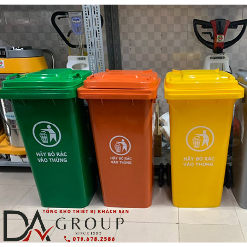 [HỎA TỐC HCM ] THÙNG RÁC NHỰA HDPE 120L SIÊU BỀN