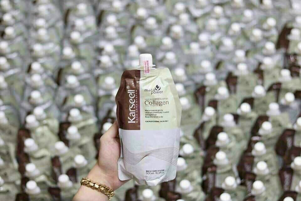 Đ HẤP TÓC COLLAGEN KARSEELL MACA SIÊU MỀM MƯỢT TÓC 500ML