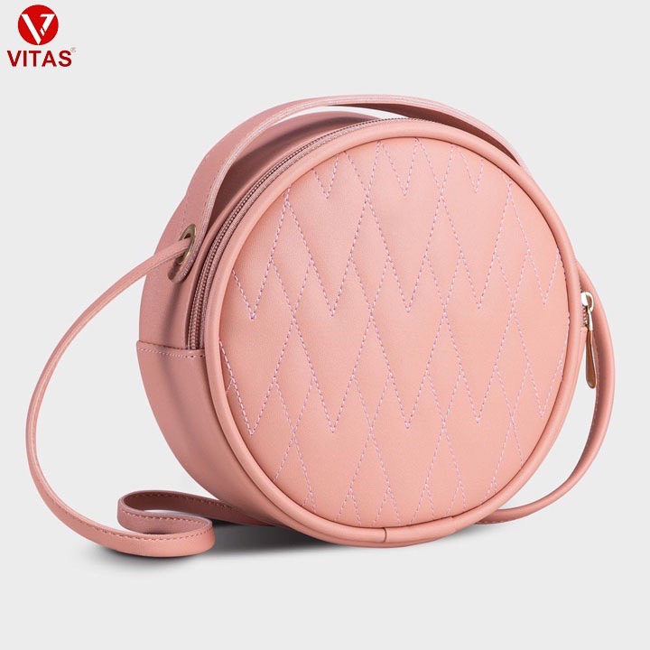 TÚI ĐEO CHÉO DA HÌNH TRÒN DA NỮ SHINE TORE ST110