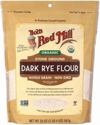 Bột Lúa Mì Đen Nguyên Cám Hữu Cơ ( Organic Dark Rye Flour Whole Grain ) Bob’s Red Mill 567g