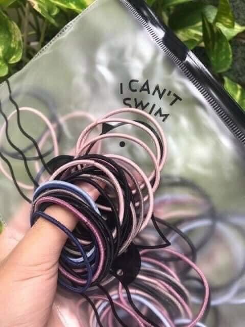 THUN CỘT TÓC 100 SỢI TÚI ZIP SIÊU RẺ