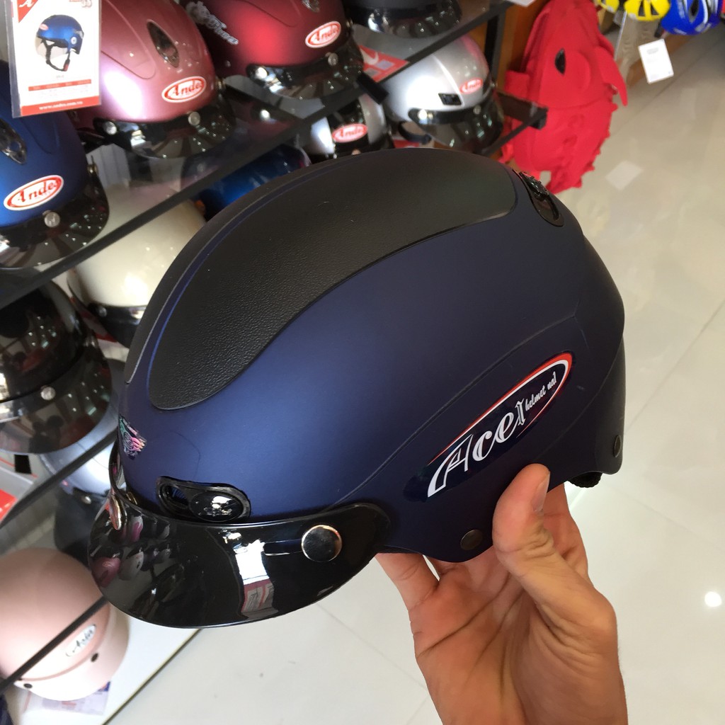 Nón Bảo Hiểm 1/2 Grs A102- Đủ Màu