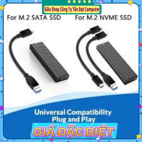 Bảng giá Hộp ổ cứng ORICO cổng USB type-C Gen2 10Gbps PCIe M2 SATA NVME NGFF 5Gbps Cho SSD M.2 2230/2242/2260/2280（M2PV-C3 Phong Vũ
