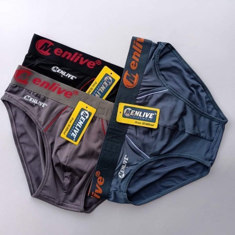 COMBO 5 QUẦN LÓT THUN LẠNH NAM 140k ( có ảnh thật shop chụp)