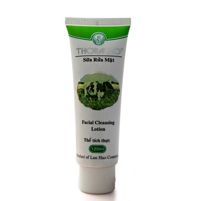 Combo3 Sữa rửa mặt Thorakao Sữa bò Trắng da 120g