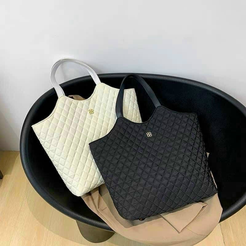 Túi đeo vai vân trám size lớn