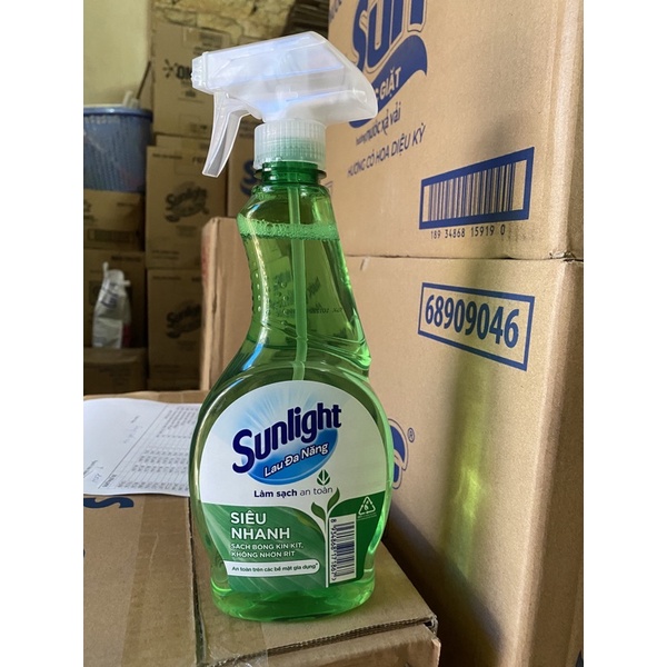 Nước lau bề mặt sunlight đa năng dạng chai 520ml