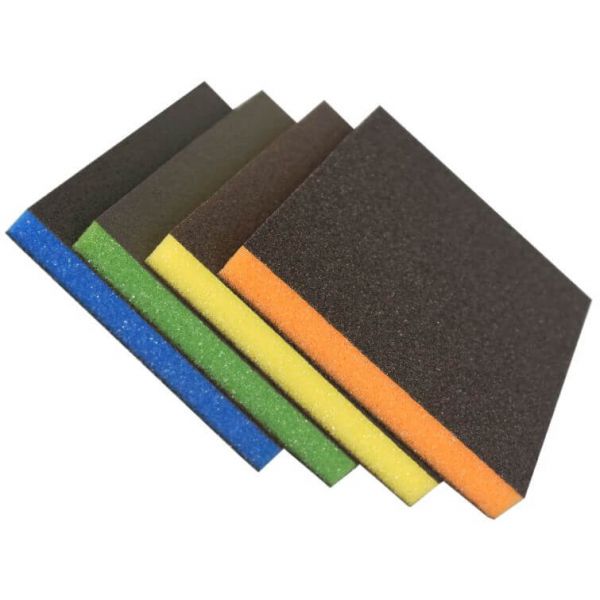 Combo 4 miếng mút xốp chà nồi, chà nhám 2 mặt 7983