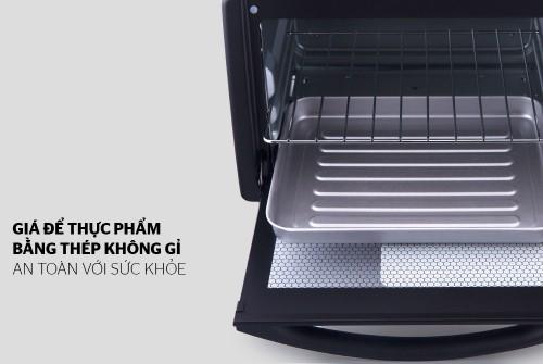 Lò Nướng Điện 10 Lít Sunhouse SHD4210 Đen