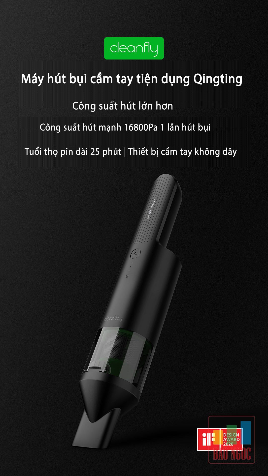 Máy hút bụi cầm tay Xiaomi Cleanfly FV2