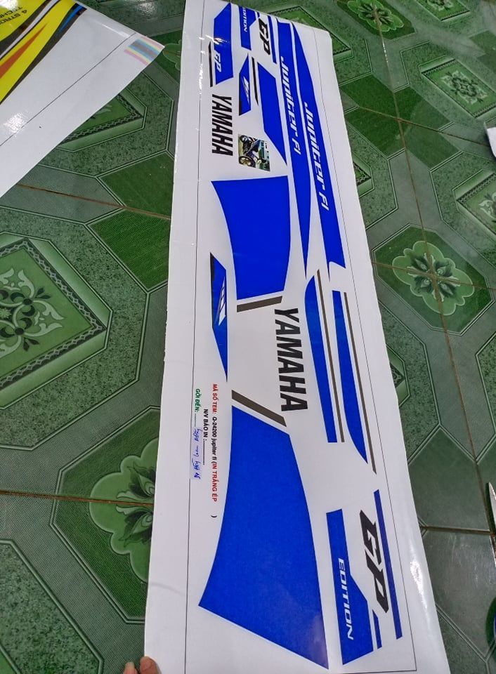 tem rời jupiter fi xanh gp dán xe trắng