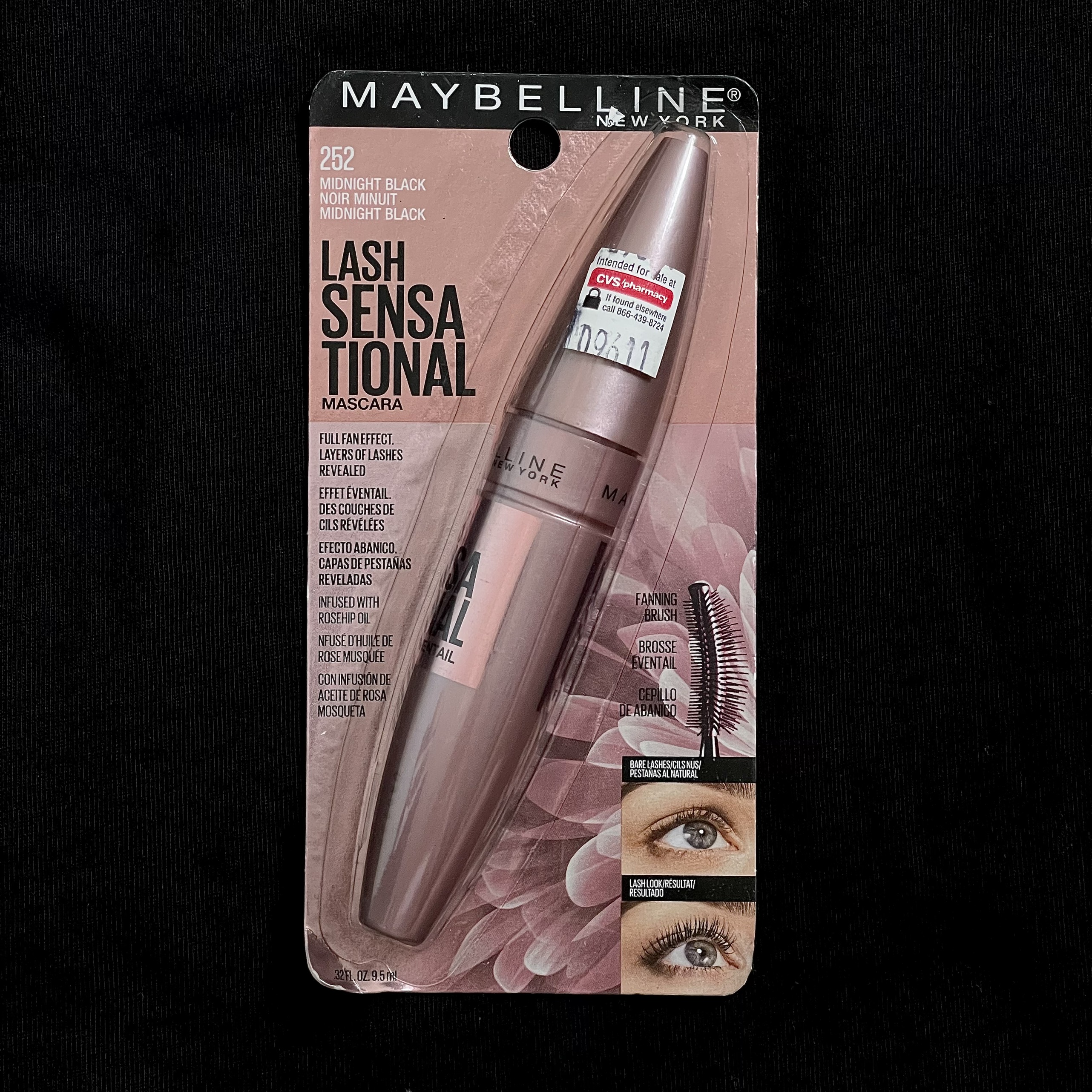 [AUTH] Mascara Maybeline Lash Sensational làm cong mi. Có sẵn