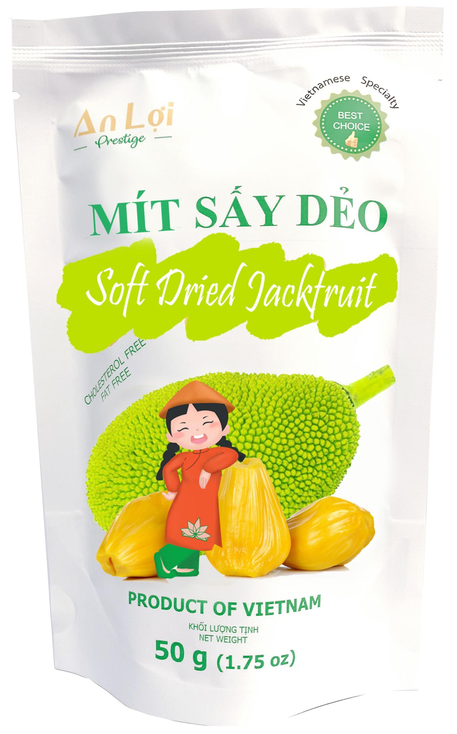 [HCM]LÔ 5 MÍT SẤY DẺO AN LỢI 50G (50g x 5) SOFT DRIED JACKFRUIT