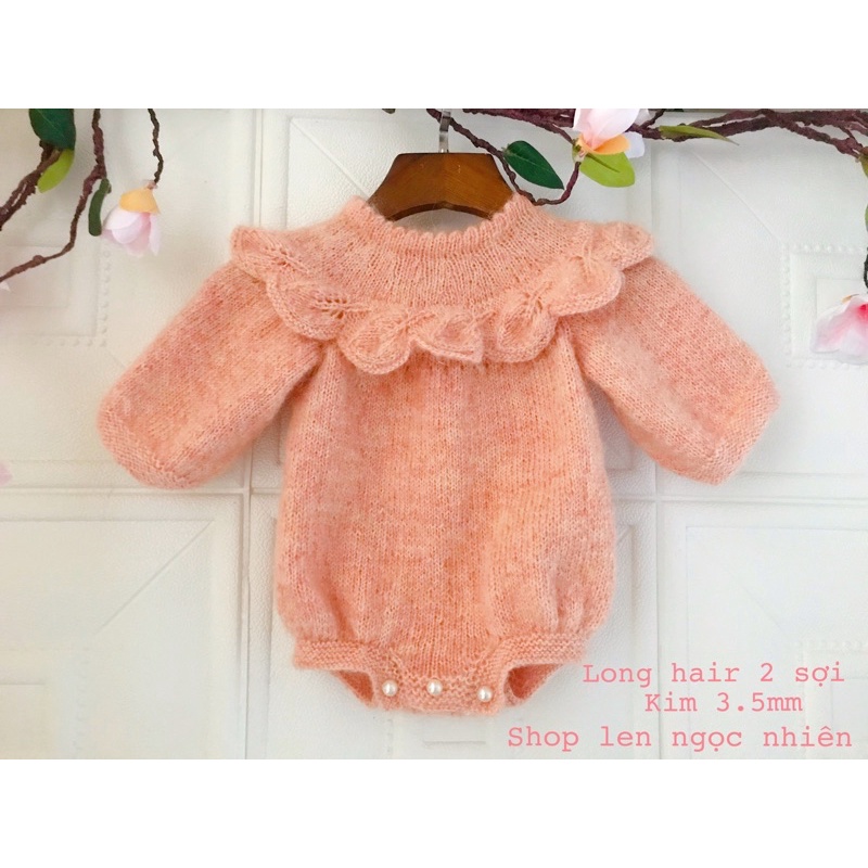 Longhair cuộn 100gr Len Mohair dài