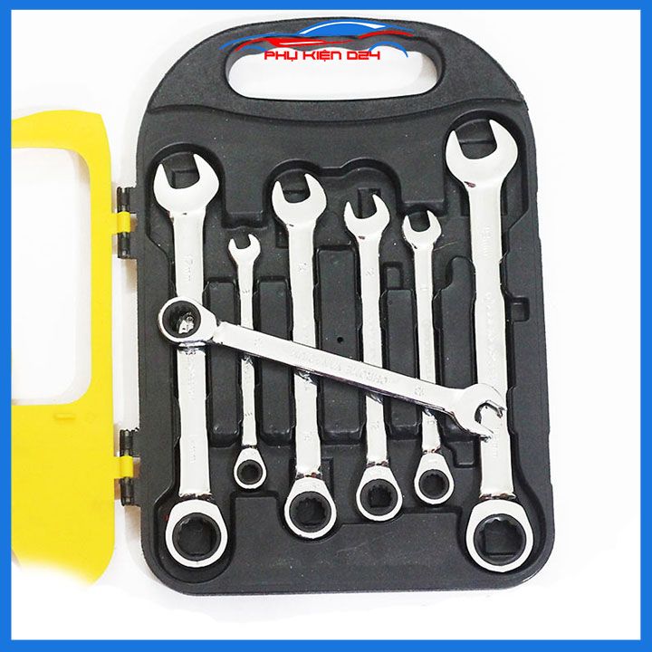 Bộ cờ lê đa năng từ 8-19mm ANTON thân thẳng cao cấp