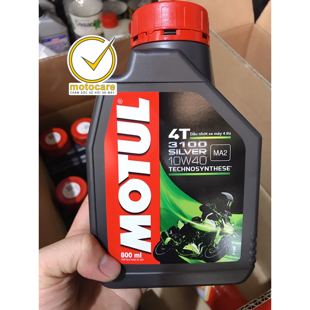 [HCM]Nhớt xe số cao cấp Motul 3100 Silver(800ml)