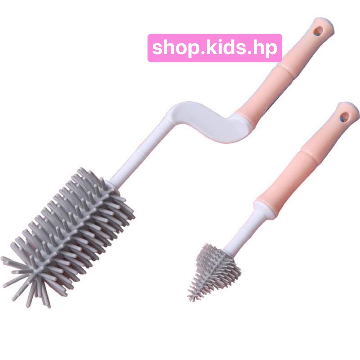 Bộ Cọ Bình Sữa Silicon Cao Cấp 3 Chi Tiết Cho Bé