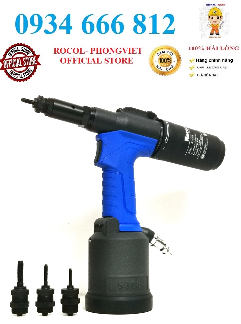 Máy bắn ốc tán ROCOL RL-5308 hộp giấy