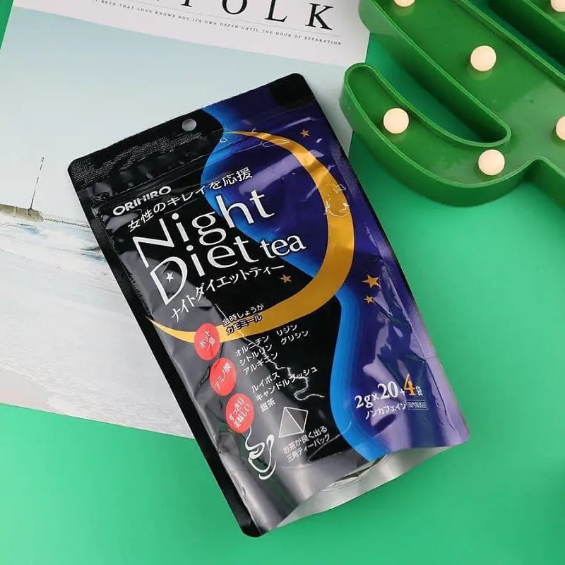 Trà Orihiro Night Diet Tea hỗ trợ giảm cân (20 gói/24 gói)