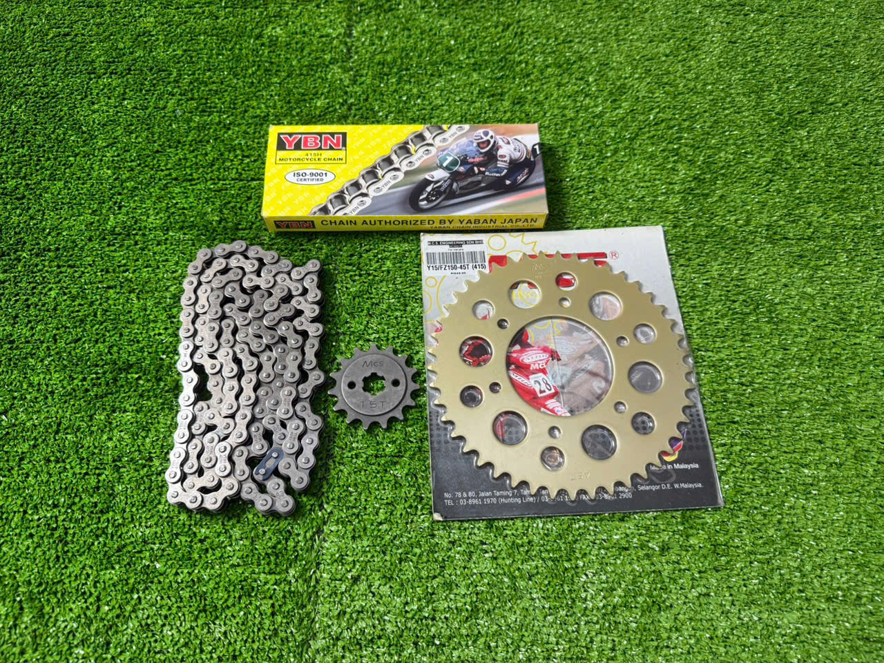 Sên nhông dĩa Exciter 150 15-45-130 MCS 7 li