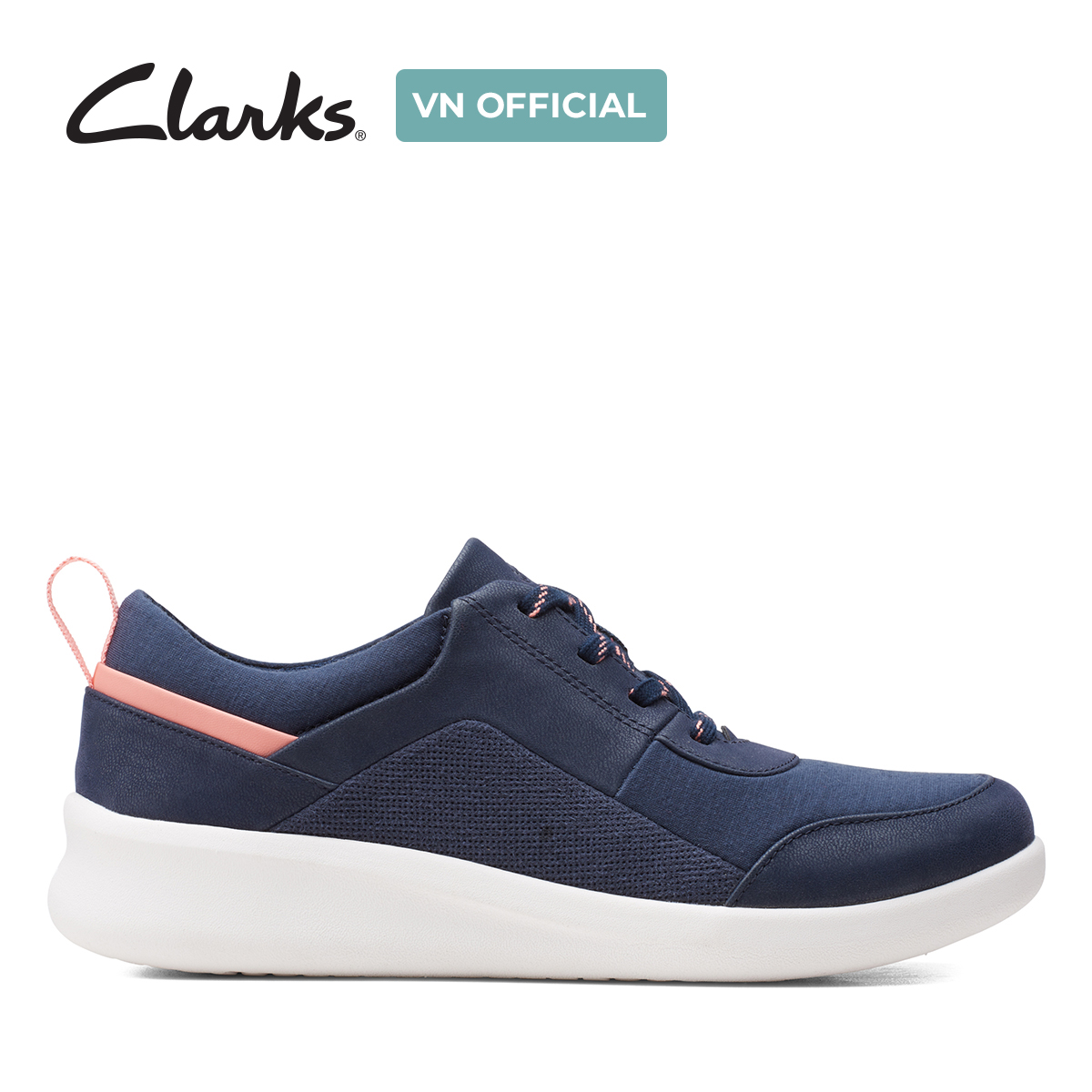 Giày Sneaker Vải Nữ Clarks - Sillian2.0 Kae