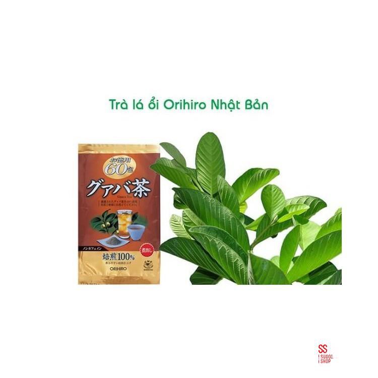 Trà Lá Ổi ORIHIRO Nhật Bản Gói 60 Túi