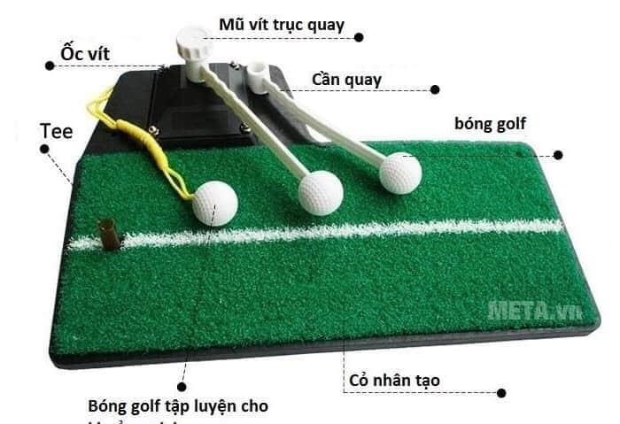 Thảm tập Golf Trong Nhà Swing Green Power