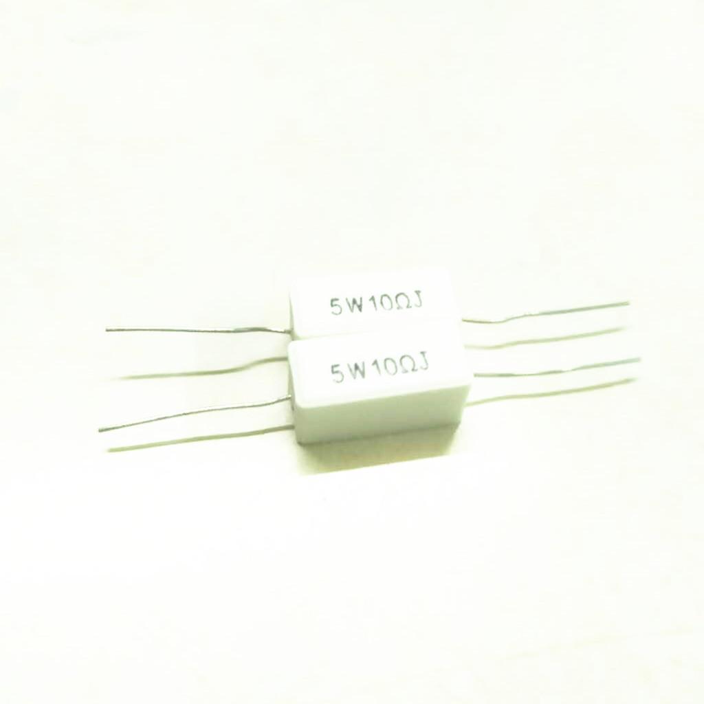 [HCM]Điện trở sứ 5W10ohm 10 cái