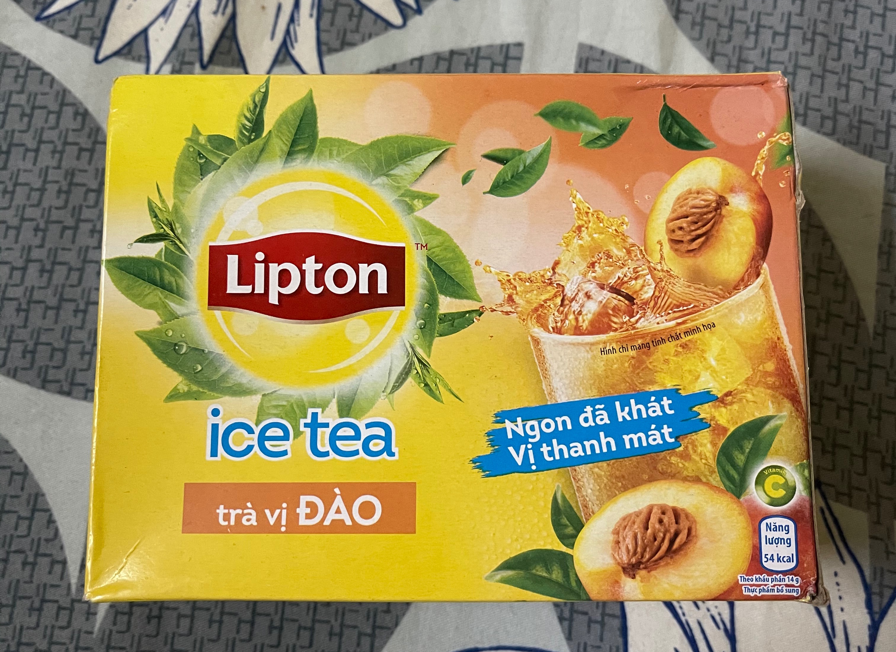Trà Đào Hoà Tan Lipton