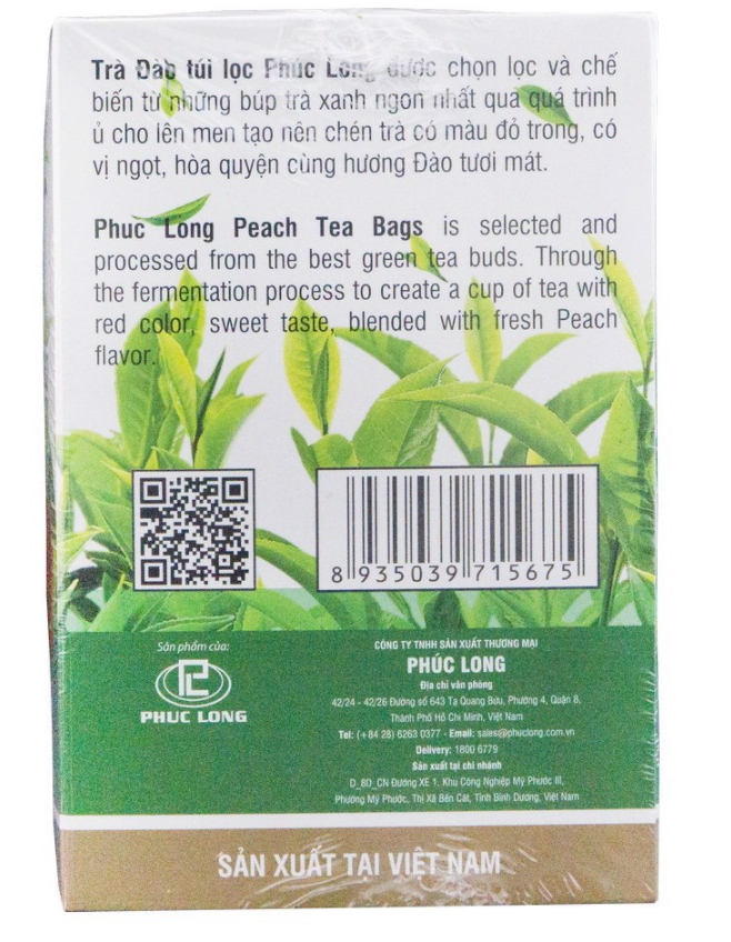 Trà Đào Phúc Long
