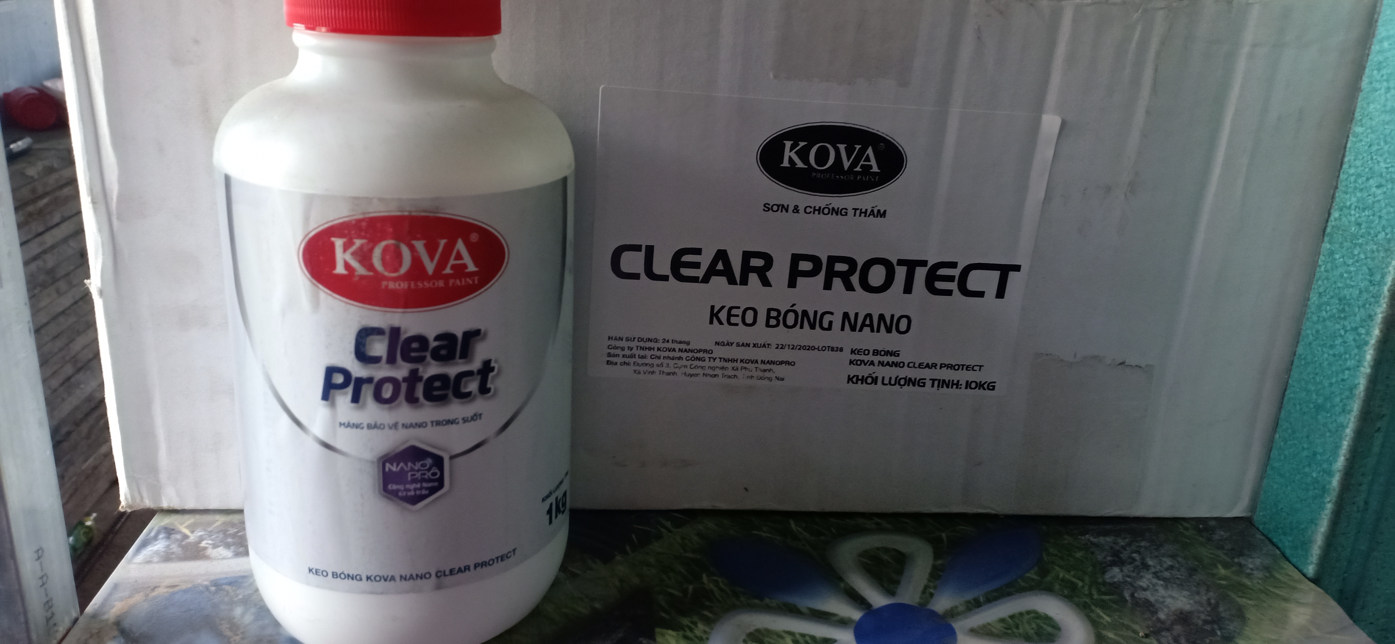 keo bóng nano Kova(1k)* sơn kova chính hãng*