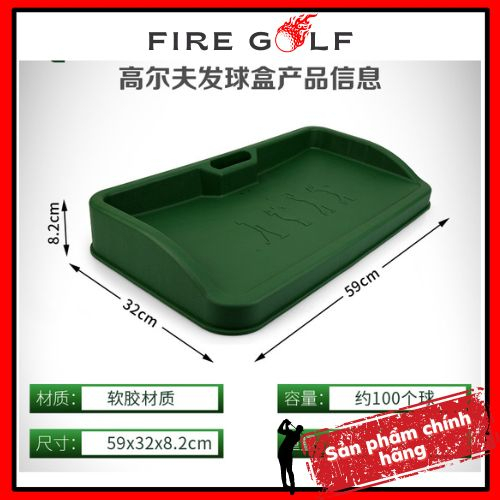 Khay đựng bóng golf cao su PGM CHÍNH HÃNG QK005 siêu bền đẹp và chắc chắn