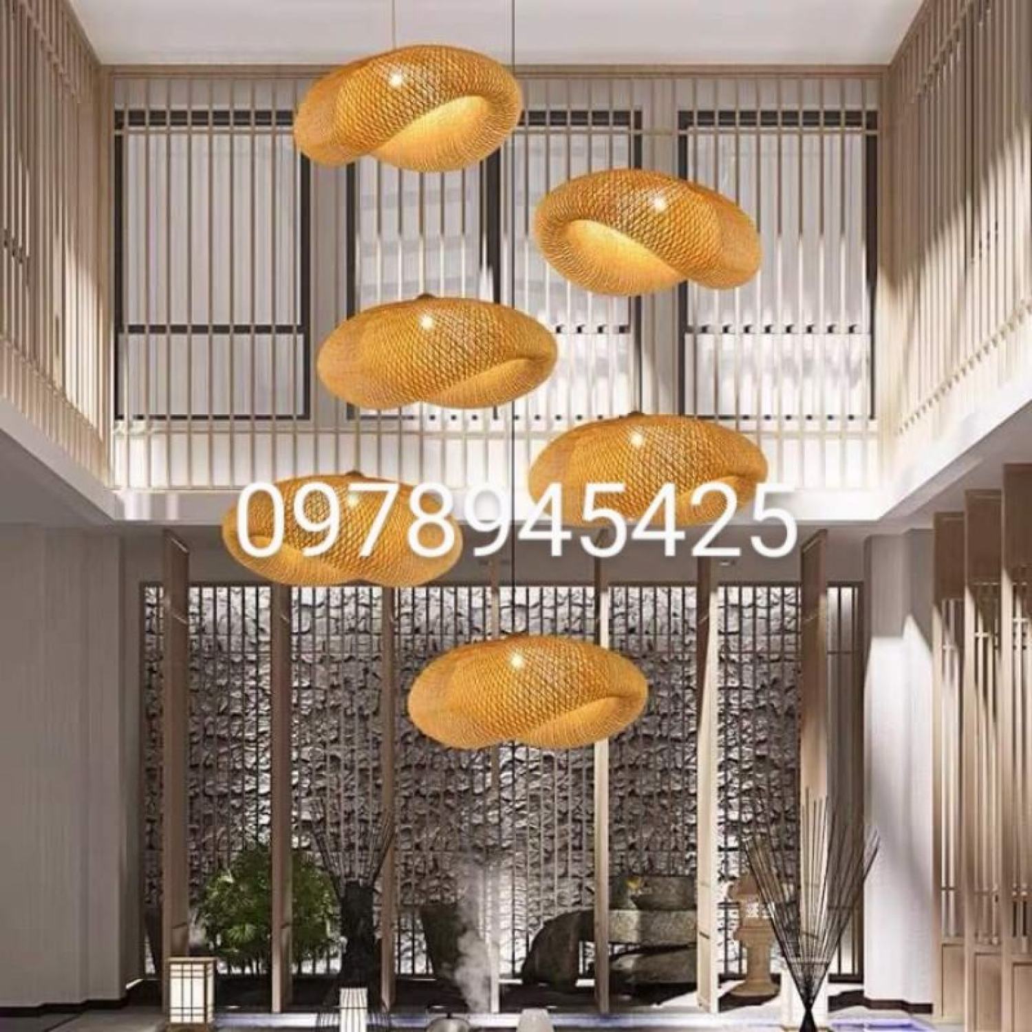 Giá sỉ - giá xưởng: đèn lồng mây tre đèn thả mây tre đèn tre thủ công- lh 0978945425 tư vấn ngay