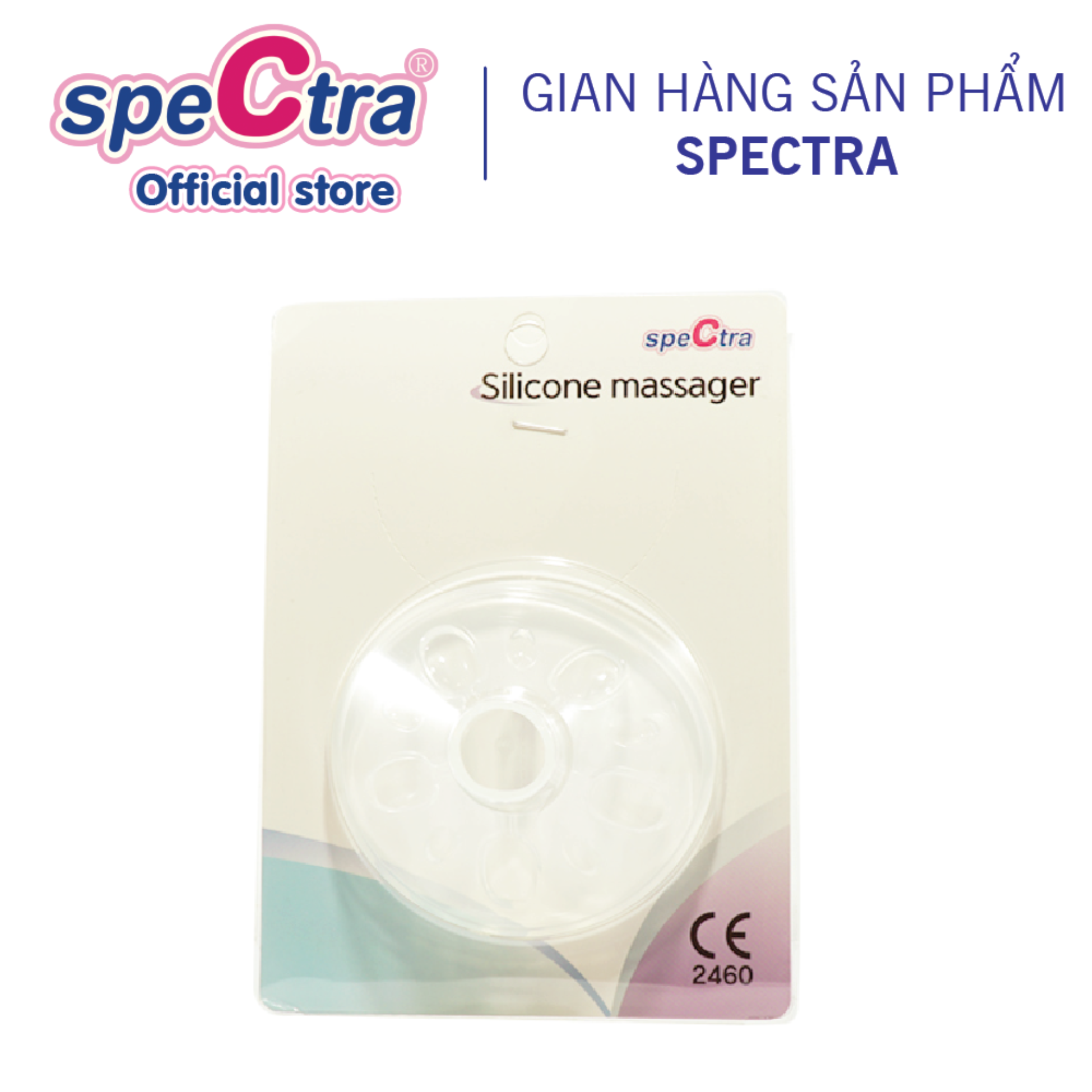 Spectra Breast Pump Massage Funnel - Silicone, Size 20mm/ 24mm/ 28mm, Genuine Product (01 Piece/Set)
