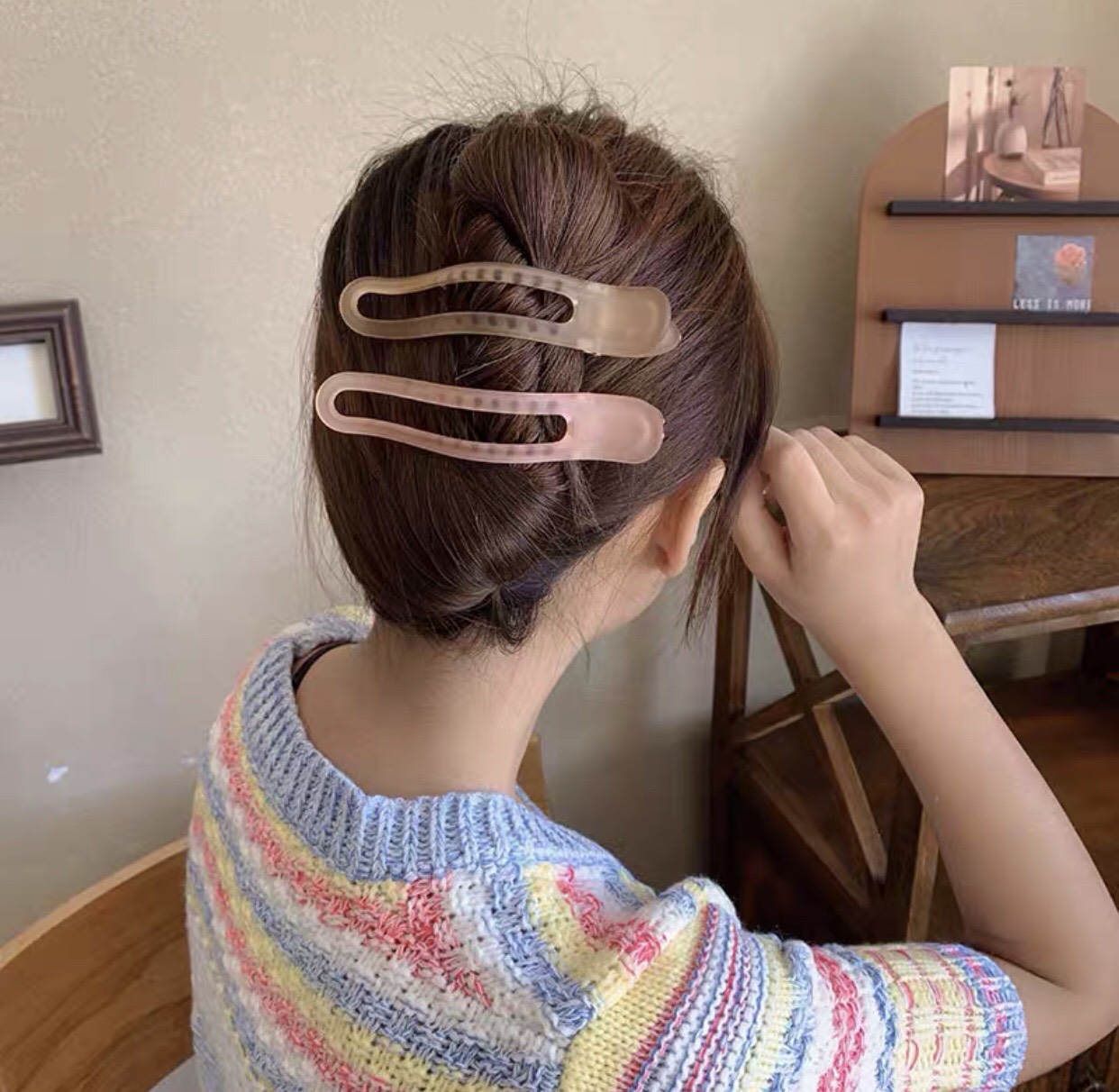Kẹp Tóc Mỏ Vịt Cỡ Lớn Phong Cách Hàn Quốc - phukienteen
