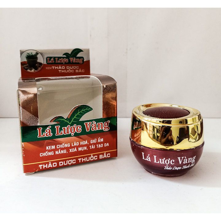 Kem Lá Lược Vàng-Đỏ