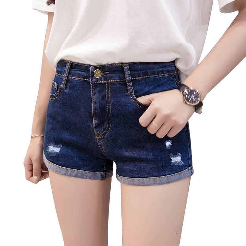 [FreeshipMAX] [HCM]Quần Short Nữ Quần Short Jean Nữ Co Giãn