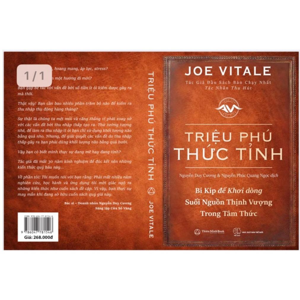 Sách Triệu Phú Thức Tỉnh (Bìa Cứng) - Thiên Minh