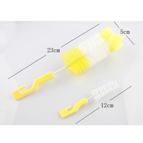 Cọ bình sữa và núm ti 2 chi tiết