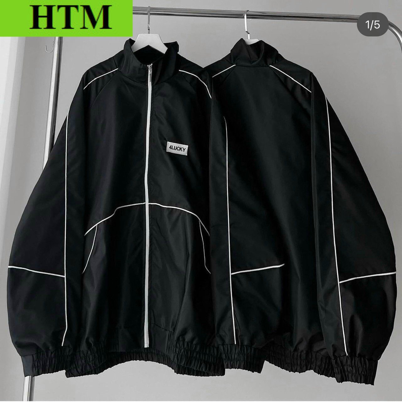 Áo khoác nam nữ unisex, vải dù form rộng thoáng mát thời trang bl4