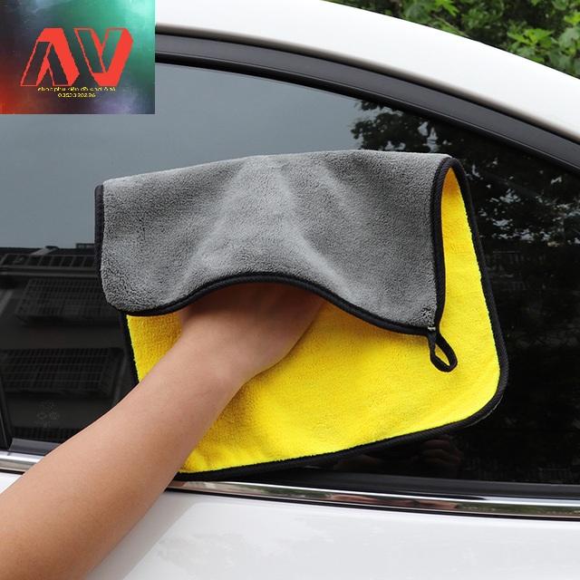 Khăn lau ô tô siêu thấm 2 mặt 30cm x 30cm
