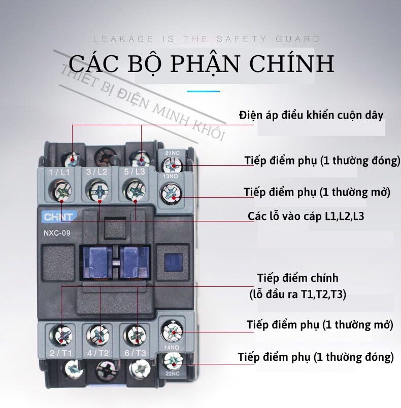 Khởi Động Từ Chint NXC, Contactor Chint NXC,khởi động từ,khoi dong tu,khởi,rơ le nhiệt, relay nhiệt
