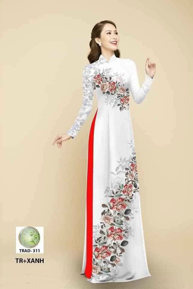 Áo dài truyền thống AD12-01 (CẢ BỘ